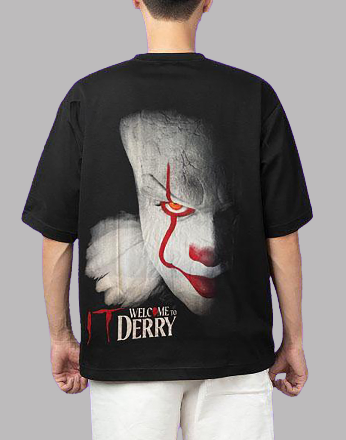 It Welcome To Derry Oversize Tişört