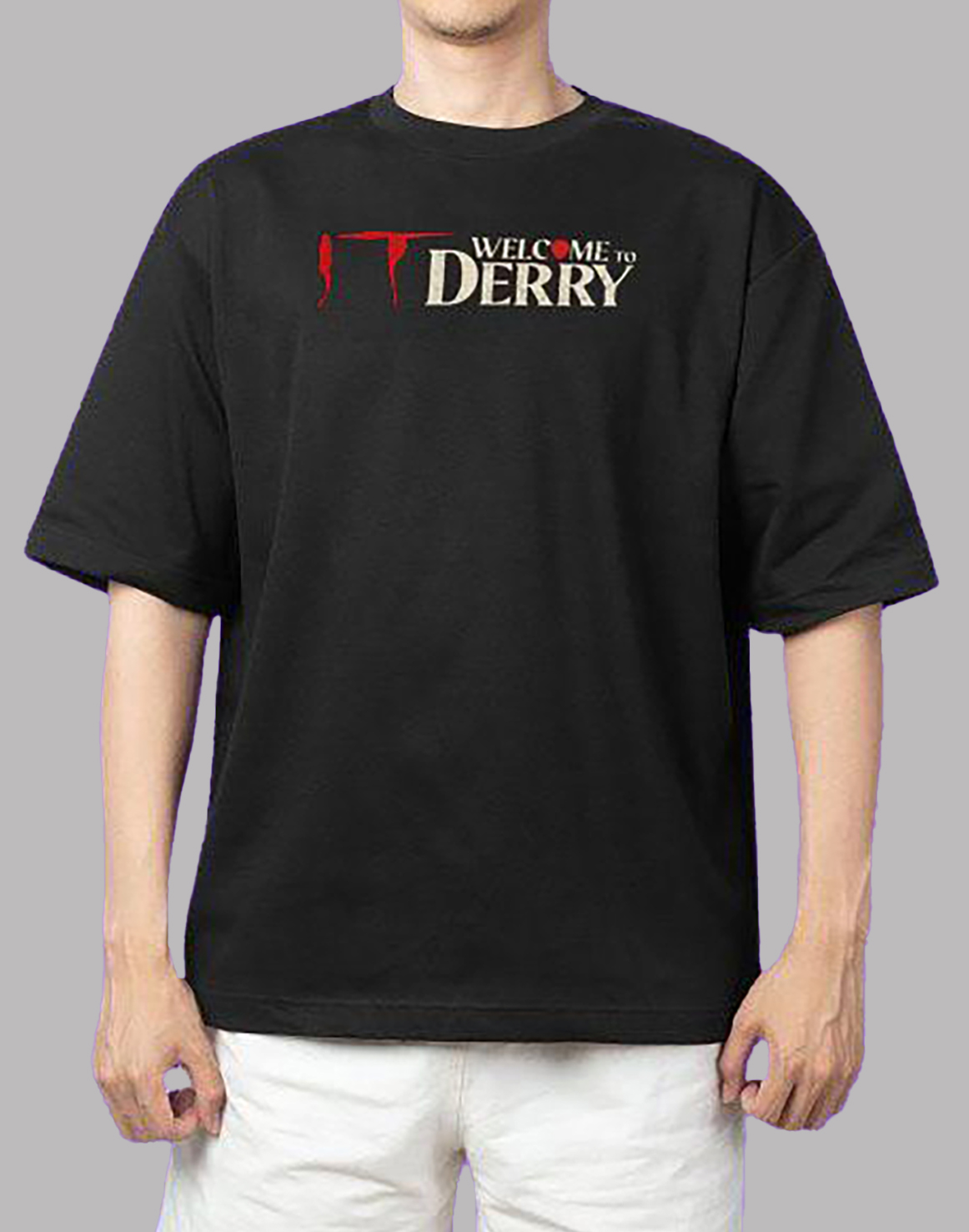 It Welcome To Derry Oversize Tişört